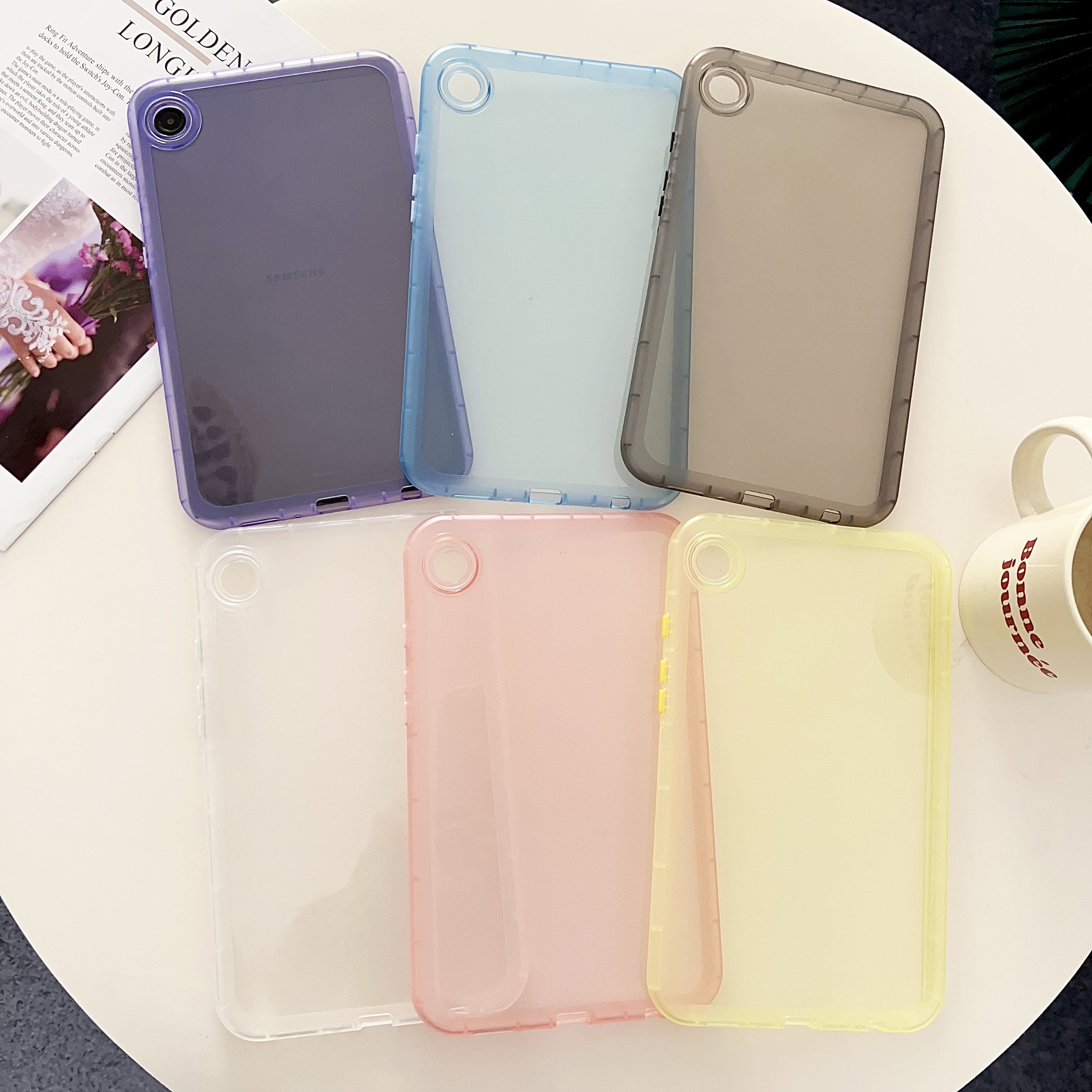三星TabA9系列糖果色保护壳