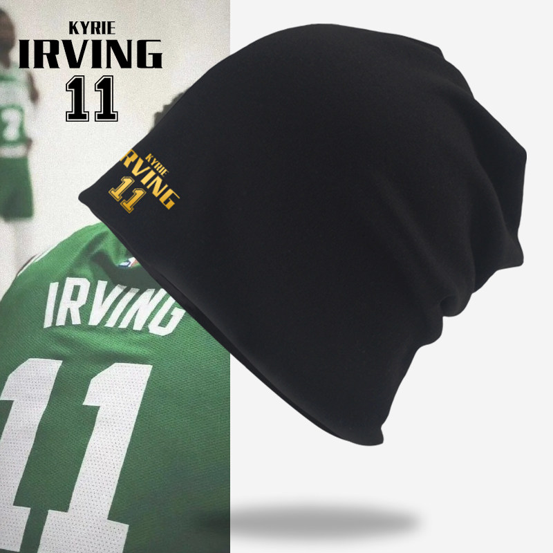 布鲁克林篮网队篮球运动包头帽凯里欧文11号保暖时尚堆堆帽毛巾帽