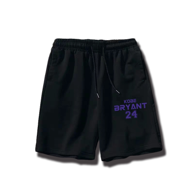 纯棉韩版湖人lakers黑曼巴科比
