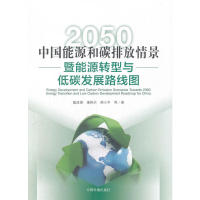 正版2050中国能源和碳排放情景暨能源转型与低碳发展路线图戴彦德康艳兵 书籍/杂志/报纸 环境科学 原图主图