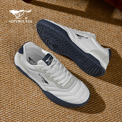 七匹狼2025冬季男透气复古板鞋