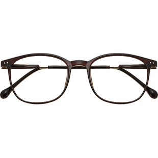 超轻眼镜框TR90网红款近视眼镜男潮圆框眼镜架女素颜神器配近视镜