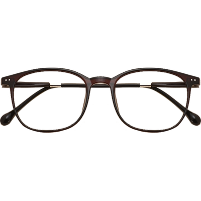 超轻眼镜框TR90网红款近视眼镜男潮圆框眼镜架女素颜神器配近视镜