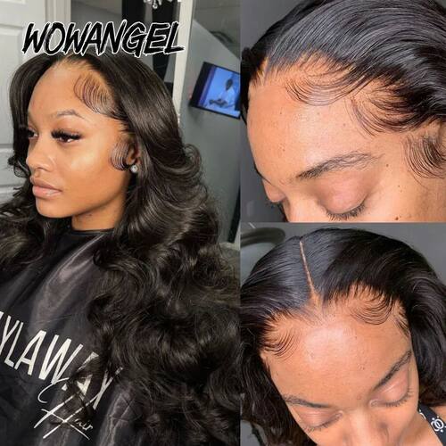 Wowangel 13x6 Full Lace Frontal Wig HD Lace Frontal Wigs Bod