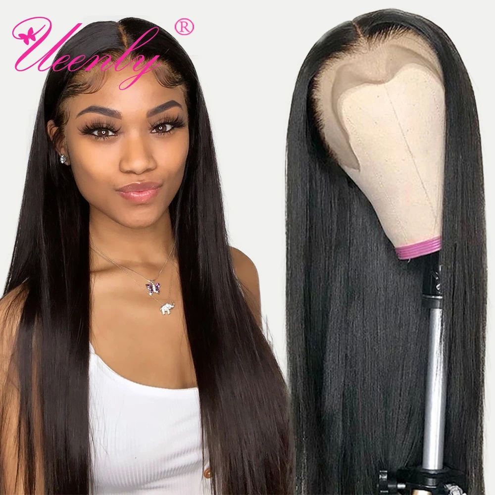 200 Density 13x4 13x6 HD Lace Frontal Human Hair Wigs Straig