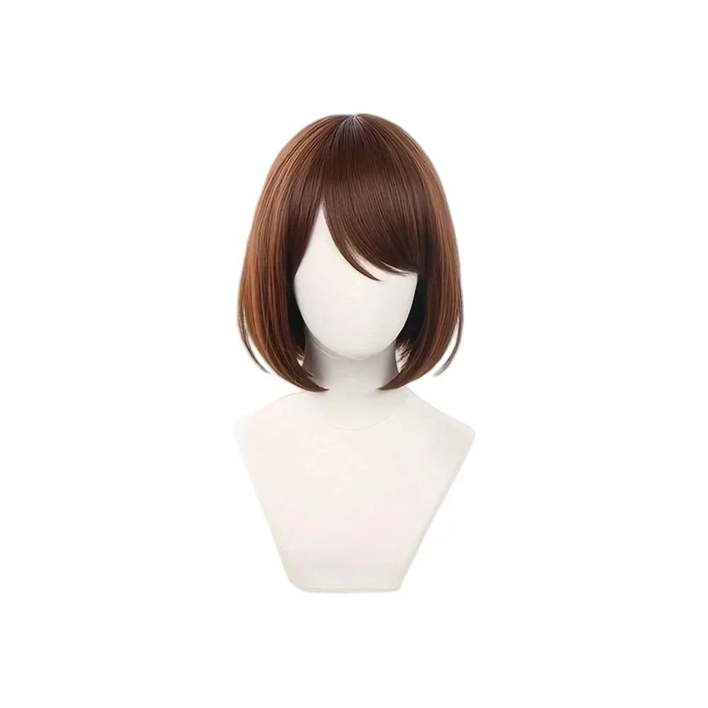 Jujutsu Kaisen Ieiri Shoko Cosplay Synthetic Wigs Brown Heat