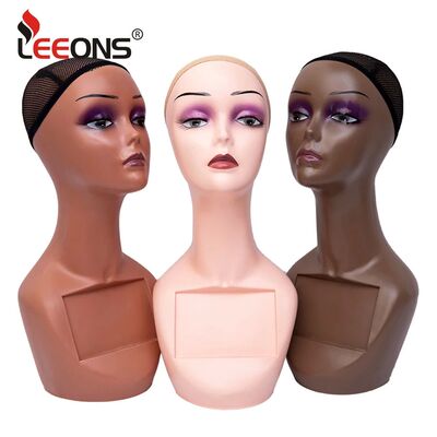 Manikin Wig Display Stand Female Mannequin Pvc Realistic Man