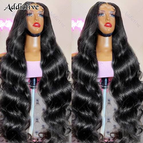 30 Inch 13x4 Body Wave Transparent Lace Front Wig 13x6 HD La