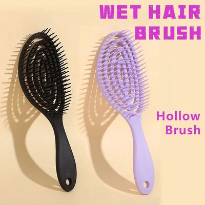 Massage Hair Comb Salon Wet Hair Brush Women Hairdressing St