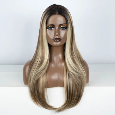 Synthetic Lace Front Wigs For Black Women 28 inches Straight