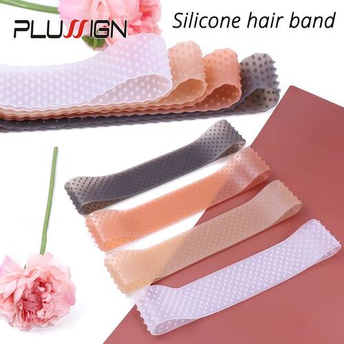 Elastic Soft Silicon Wig Grip Top Silicone Wig Grip Band 4 C