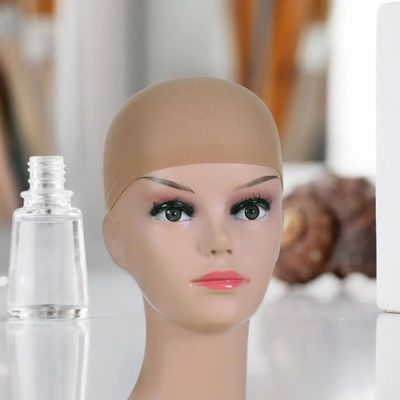 2Pcs Elastic Lace Bandage Hairnet Breathable Mesh Wig Hat So