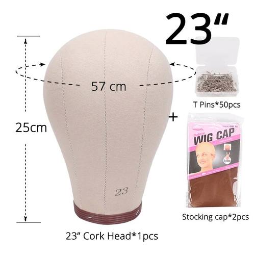 Plussign New Cork Canvas Block Head Mannequin Head With T Pi