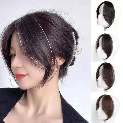 synthetic wig 2Pcs Natural Invisible Traceless Forehead Fake