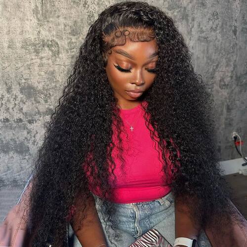 Deep Wave Frontal Wig 13x6 Hd Lace 40 Inch Lace Front Human