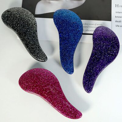 Magic Handle Detangle Hair Comb Anti Static Massage Hair Bru