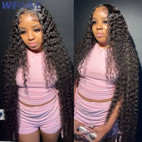 250 Density 13X6 Hd Lace Frontal Wig 30 40 Inch 13x4 Curly L