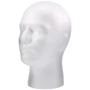 Male Wig Display cosmetology Mannequin Head Stand Model Foam