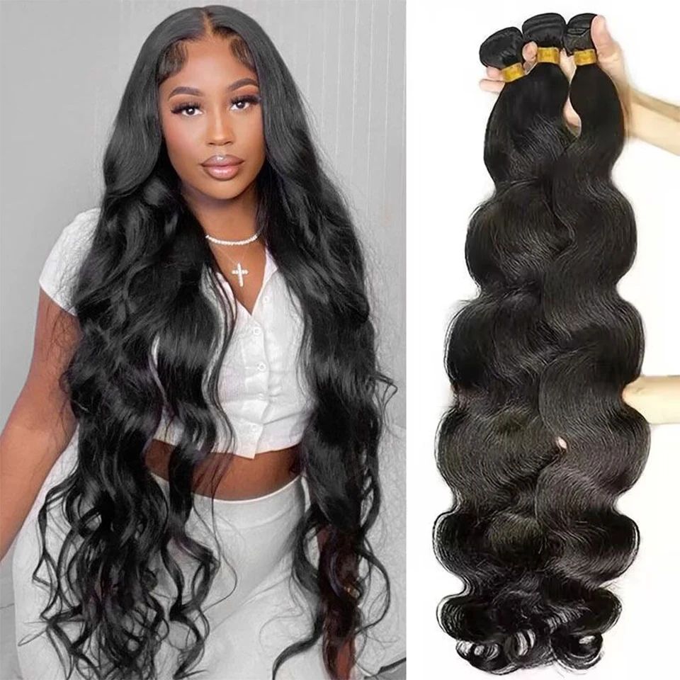 12A Raw Indian Body Wave Human Hair Bundles 100% Unprocessed