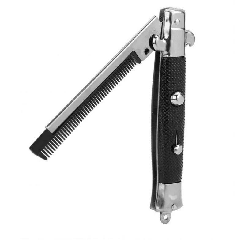 1Pc Folding Spring Comb Mens Womens Beauty Handmade Folding