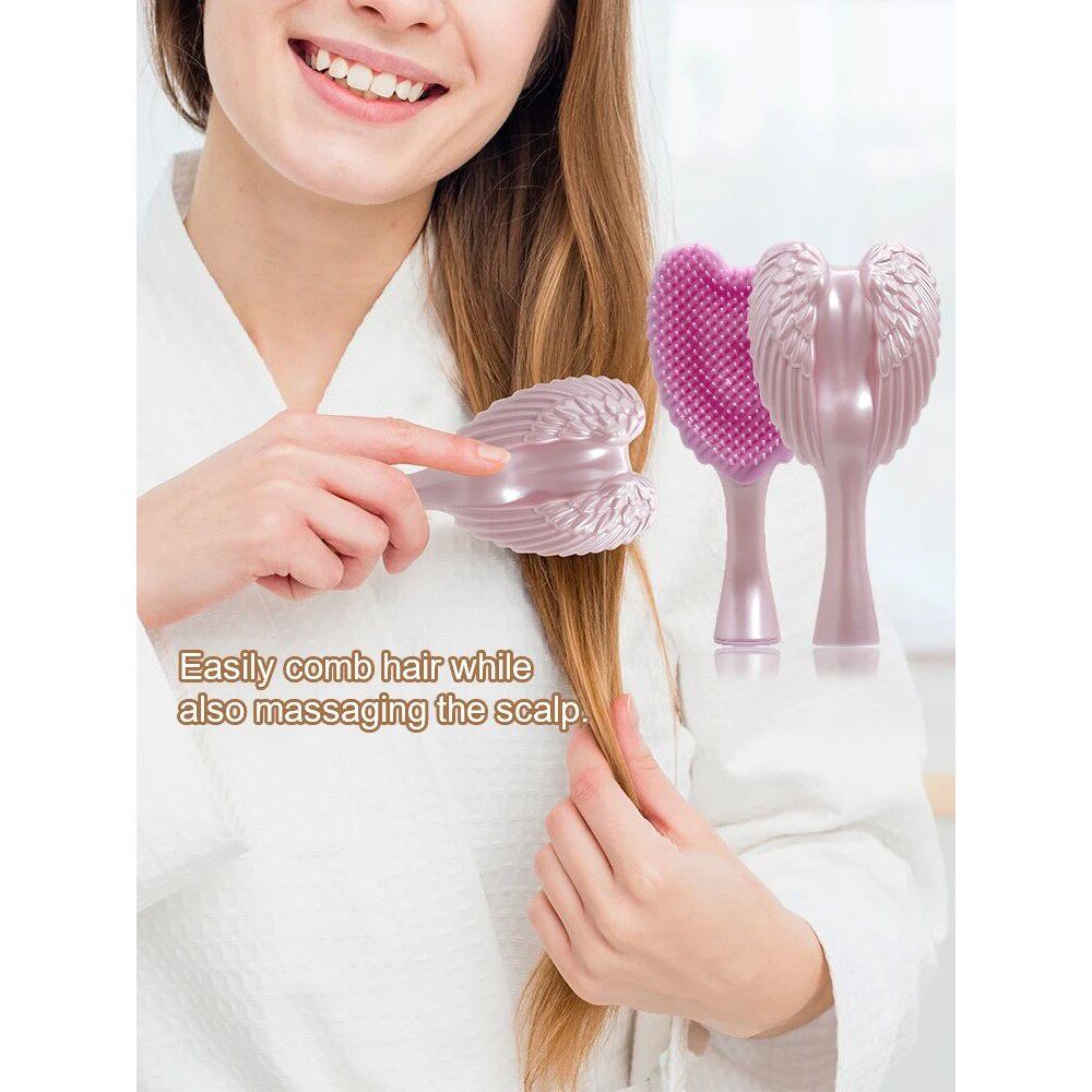 Professional Mini Angel Detangling Tangle Hairbrush Comb Ant