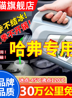 专用哈弗H6H2H9H4H5M6H1H7汽车防冻液发动机冷却液水箱宝红色绿色