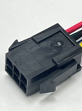 430200600连接线，43020-0600线束, MOLEX Micro fit 3.0 6P 带耳