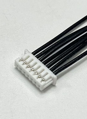 51021-0700连接线， 510210700胶壳带线， MOLEX1.25mm 7P成品线