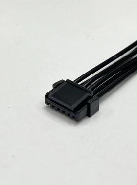 5055650601连接线,505565-0601端子线,Molex 1.25mm microlock 6P