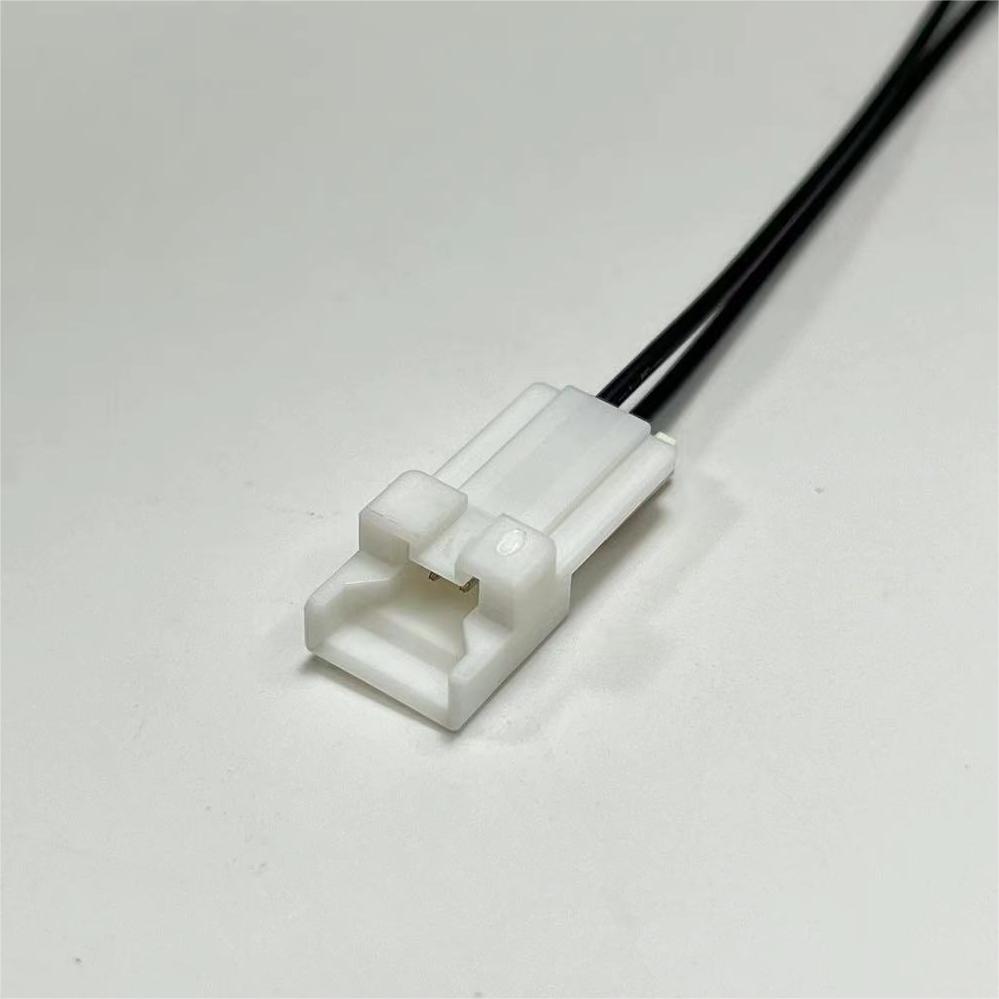 PALR-02VF连接线，2.00mm Pitch, PAL系列，JST,   2P黑色连接线