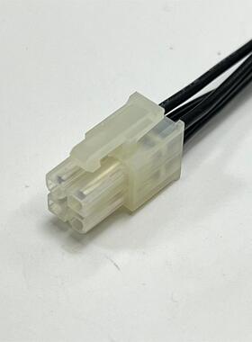 39012040连接线，5557-04R Molex Mini Fit 双排4P母胶壳带线