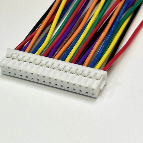 PHDR-32VS带线，2.00mm Pitch, PHDR 双排系列，JST, 32P