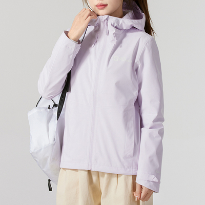 JackWolfskin狼爪冲锋衣女25春夏户外运动防风防泼水外套5033361