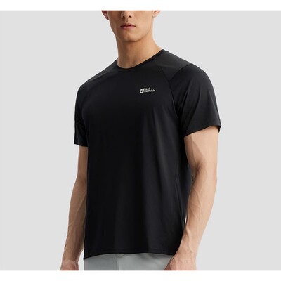 夏德国JackWolfskin狼爪速干T恤男户外运动休闲透气短袖5033591