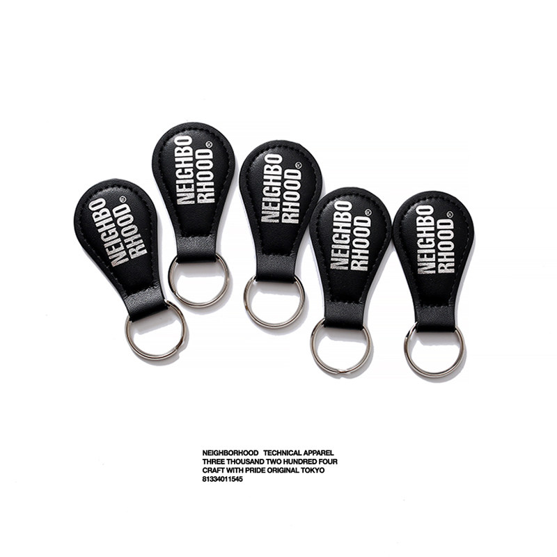 스팟 NEIGHBORHOOD LEATHER KEYHOLDER 가죽 사인 키체인 툴링 펜던트