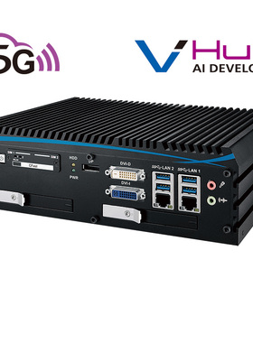 超恩ECX-1000-2G无风扇嵌入式系统4 COM 2 SIM 6 USB 3.1 16 GPIO