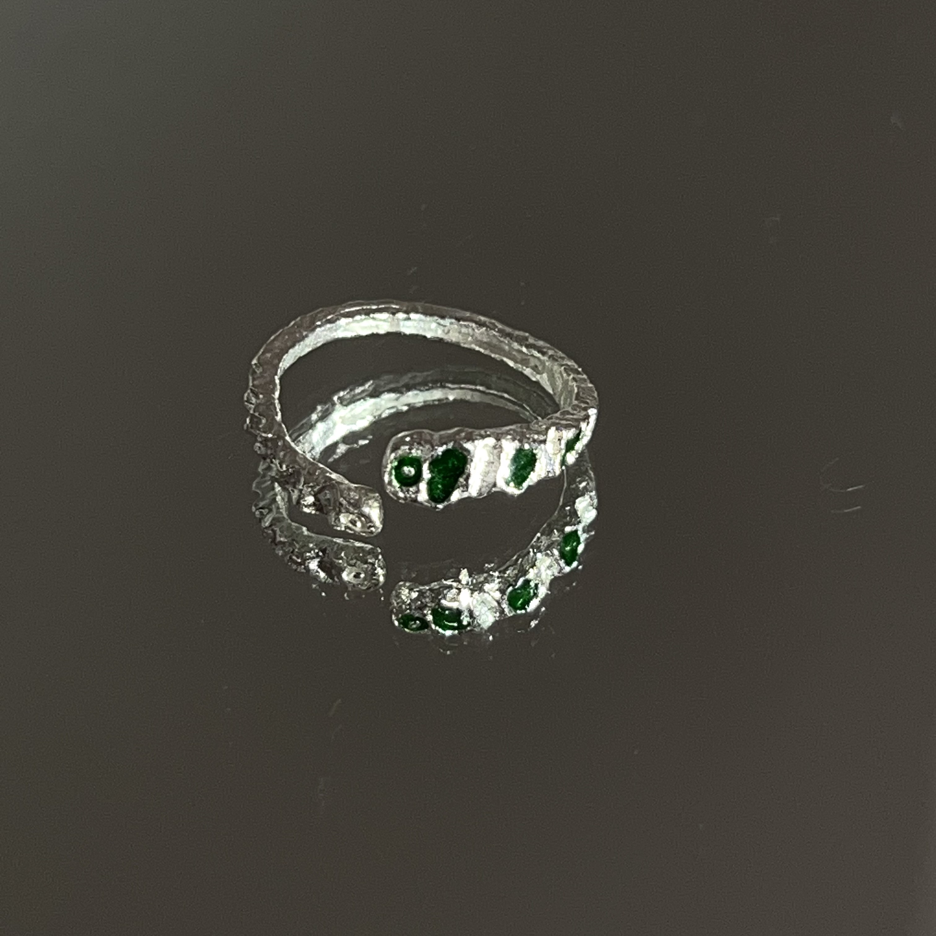 SCMEN男女纯银ins戒指