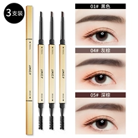 Сяодзин полосатый глаз ручник [01 черный +04 серо -коричневый +05 темно -коричневый]