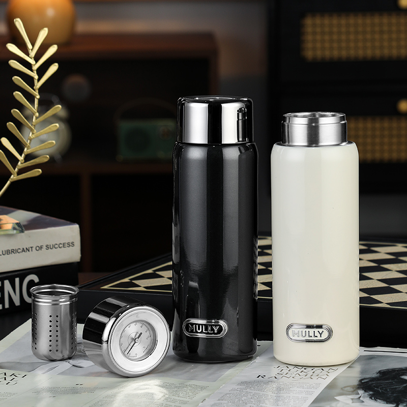 mully商务风316L不锈钢新保温杯