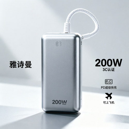 雅诗曼户外电源200WPD快充