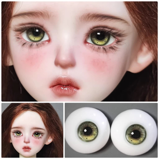 【ZB系列】 真人风bjd眼珠 六分四分三分石膏/树脂眼12/14/16mm