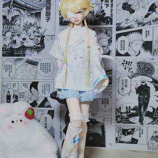 可贝贝4分BJD娃衣亚文化娃衣套装四分六分娃衣百度男娃女娃