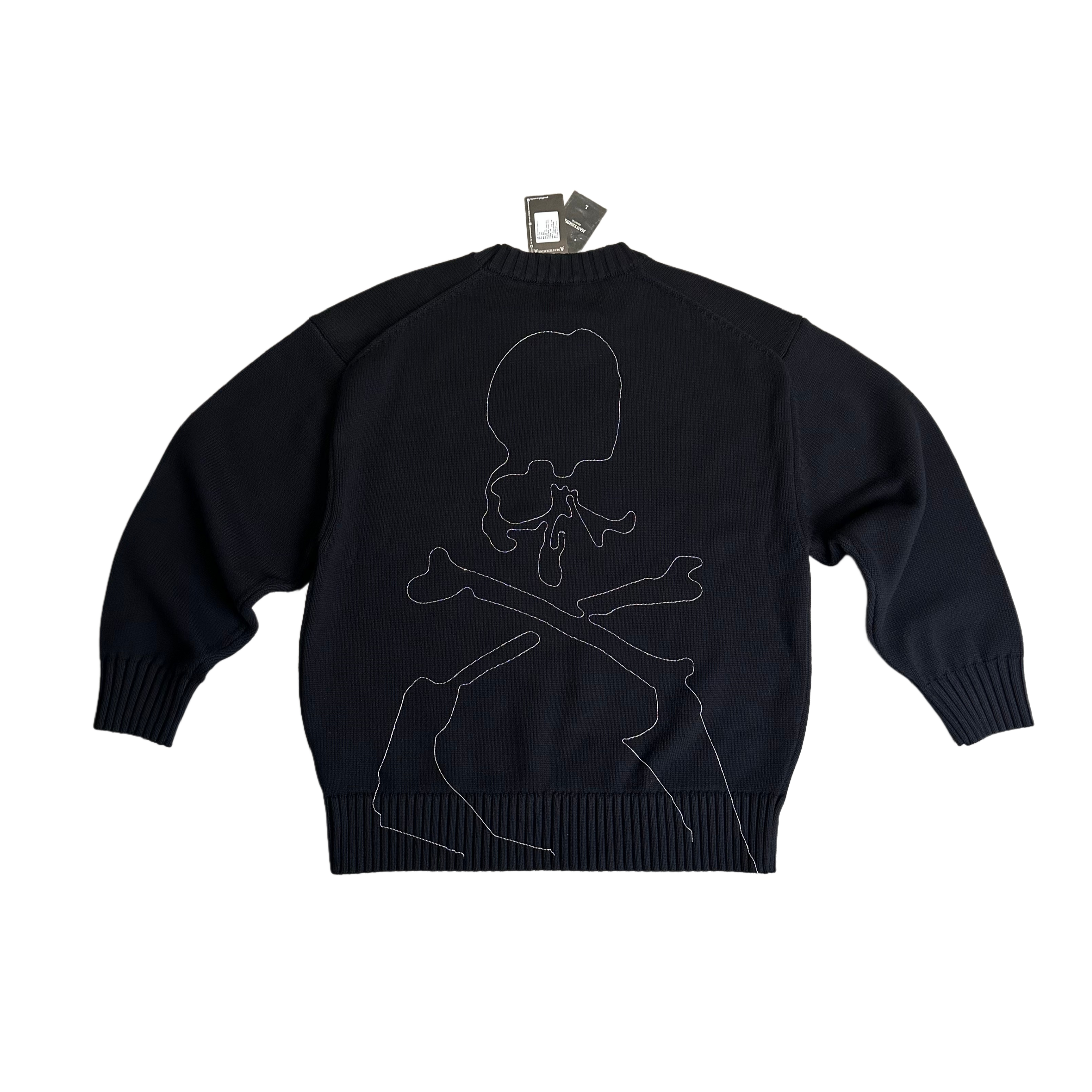 Mastermind25SS骷髅珠链针织衫