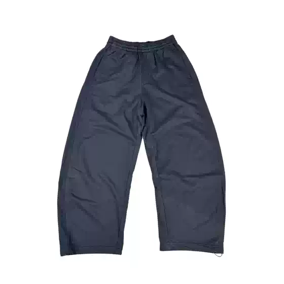 Soulseeker Loose-Fitting Jogger Pants for Men, Thin Casual Pants, Navy Blue, Curved Hem Long Pants