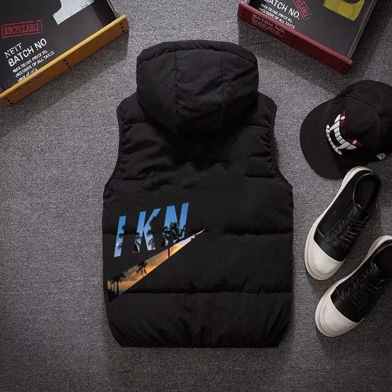 休闲棉马甲男生秋冬季宽