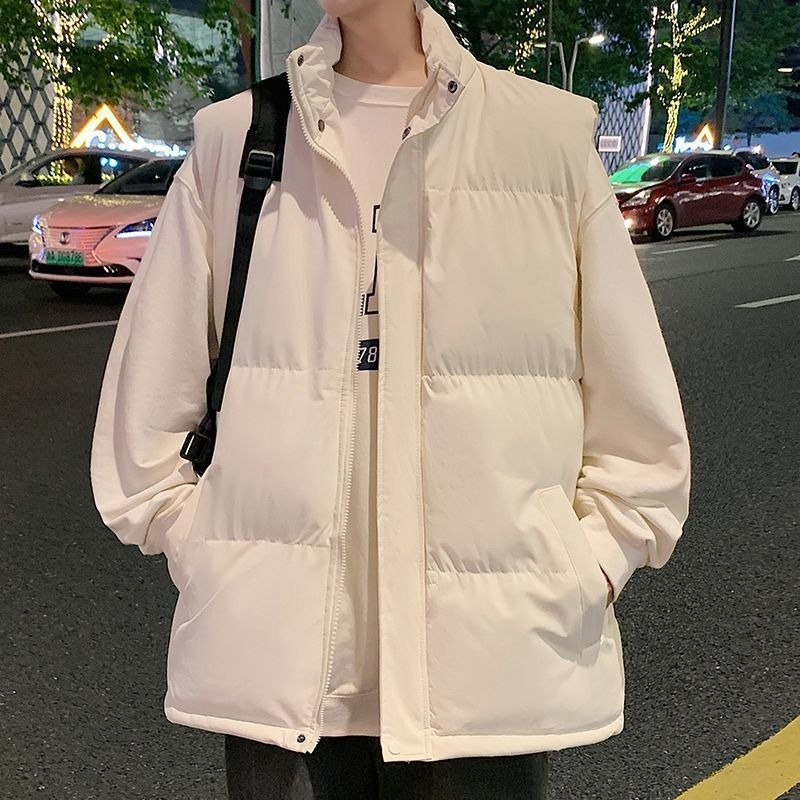 棉马甲外套男生冬季潮流