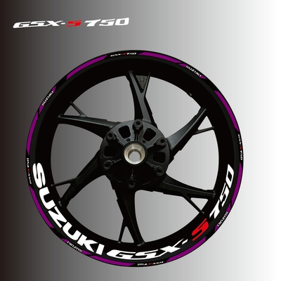 铃木GSXS750轮毂轮圈钢圈贴纸