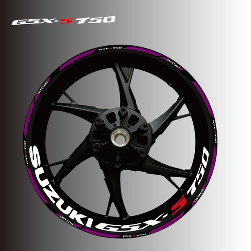 铃木GSXS750轮毂轮圈钢圈贴纸