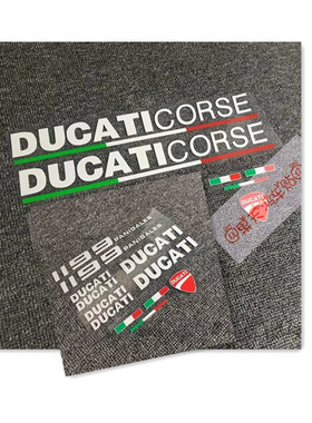 摩托车新贴纸字母个性全套杜卡迪车贴1199/大魔鬼DUCATI全车贴花