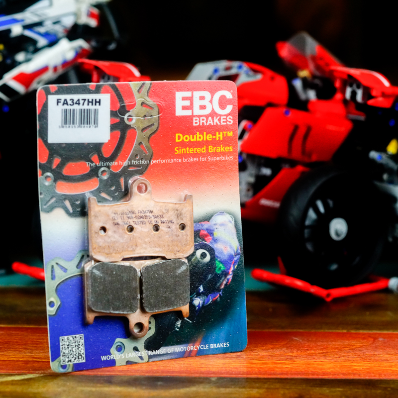 川崎z900刹车片 ebc大排摩托车刹车片双hh烧结静音耐久高效制动